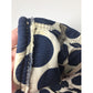 Womens Thirty-One Polka Dotted Blue/White Bag with Pockets on the sides