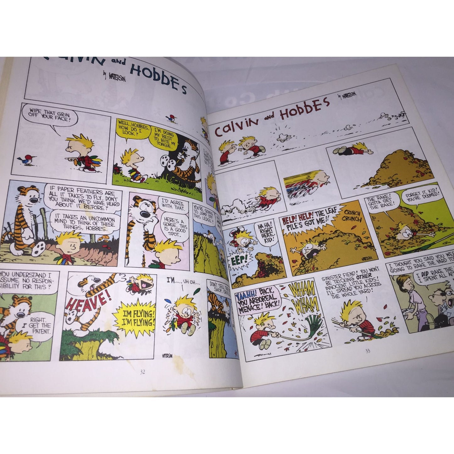 Vintage Scholastic The Calvin and Hobbes Lazy Sunday Book by Bill Watterson