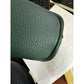 Hunter Green Leather Burberry Bag