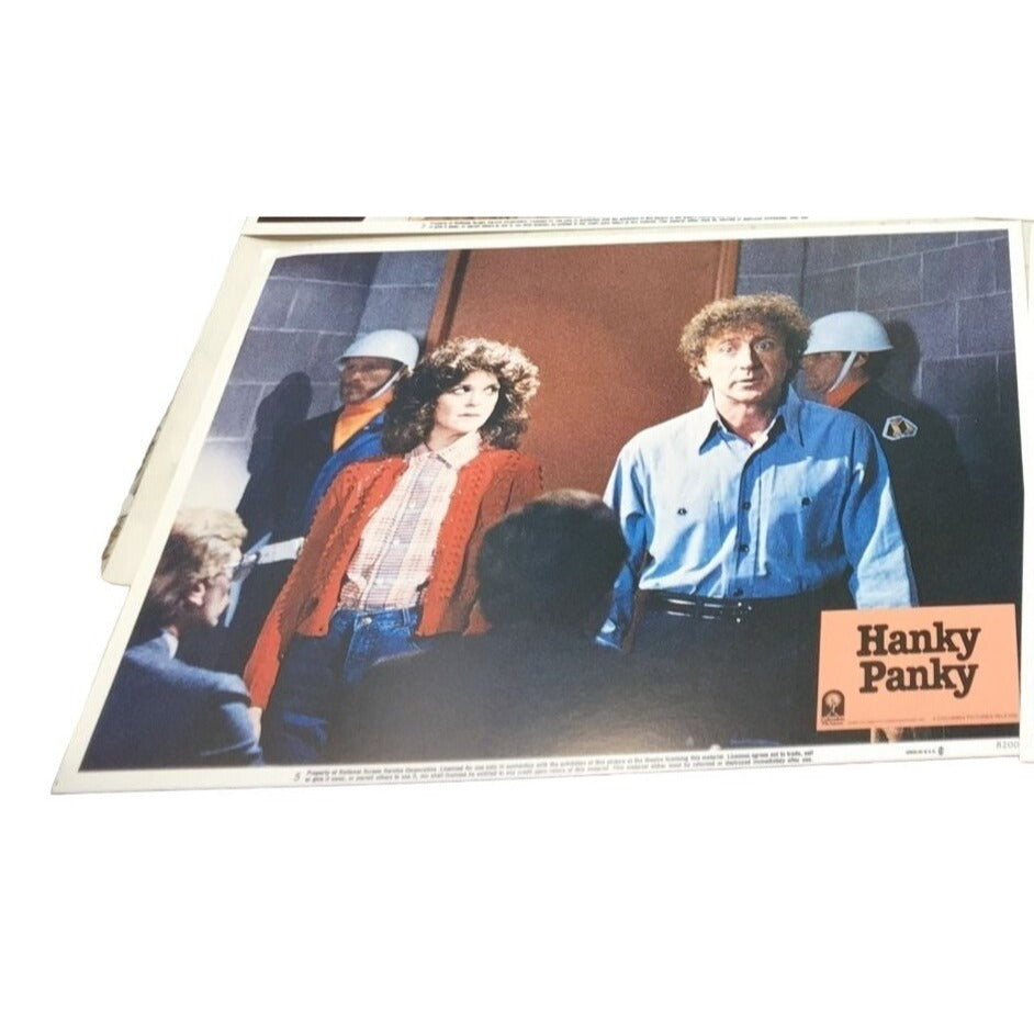 Vintage GENE WILDER and GILDA RADNER HANKY PANKY Movie Poster (1)