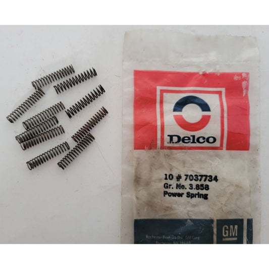 Delco SPRINGS, Carb Power Pstn (Bag of 10) Part #7037734 New old Stock