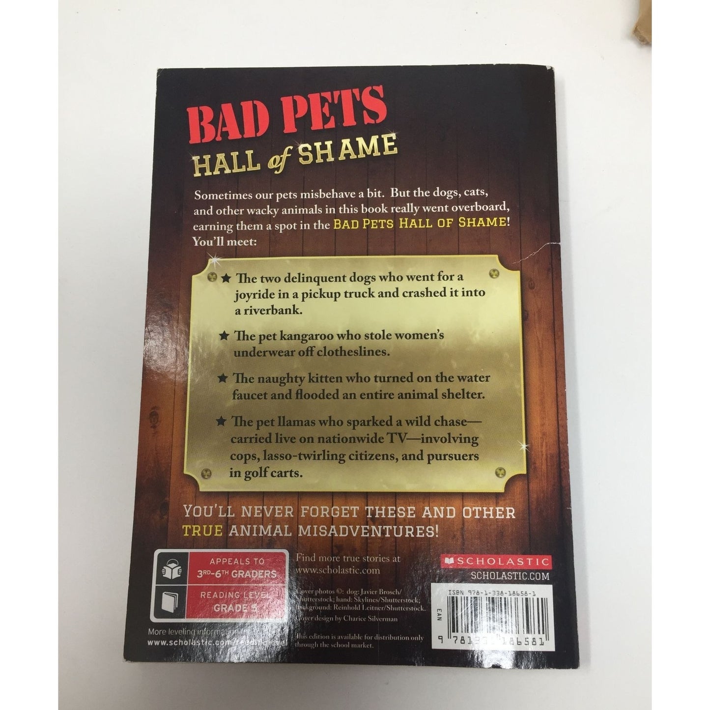 Bad Pets Hall of Shame Paperback book by Allan Zullo