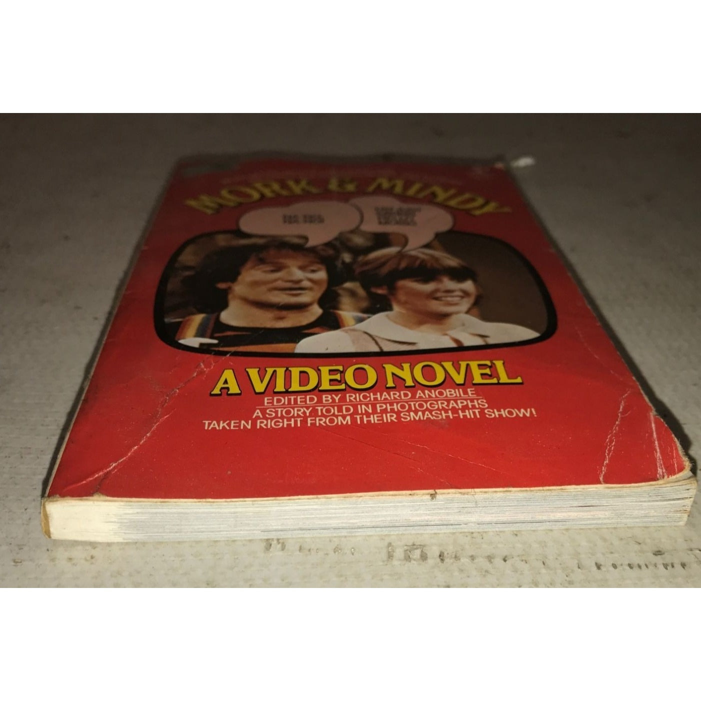 Mork & Mindy - A Video Novel - Fotonovel - Vintage Paperback Book