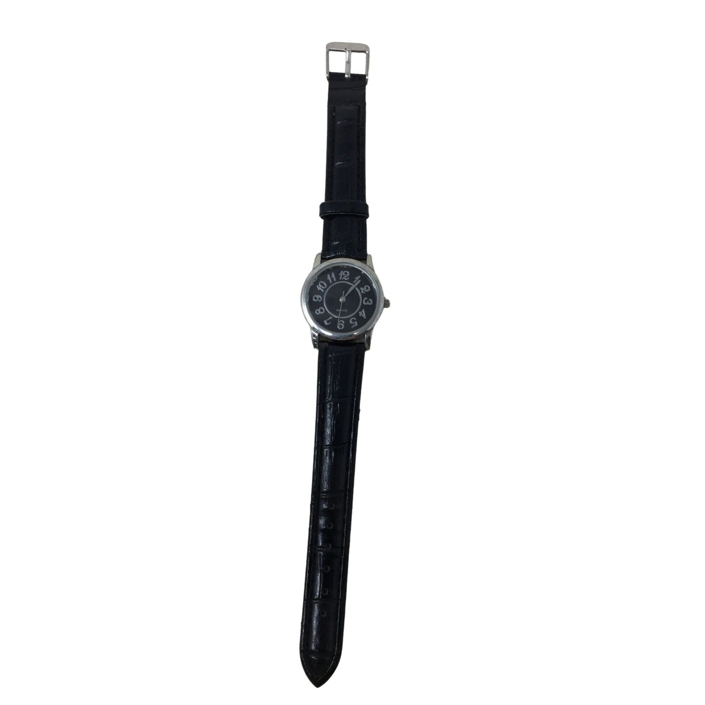 Quartz Stainless Steel Wrist Watch with Leather Band - Made in china