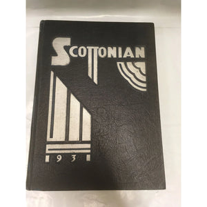 Scottonian Class of 1931 Vintage Yearbook- Scott High School