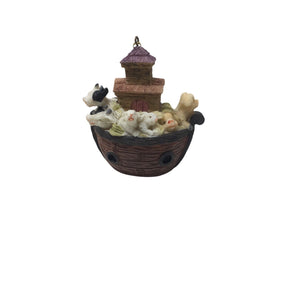 Noah's Ark Figurine Ornament
