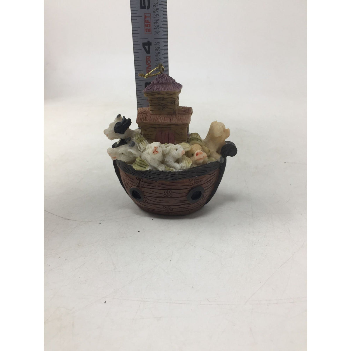 Noah's Ark Figurine Ornament unbranded  A+ Stuff Holiday Ornaments