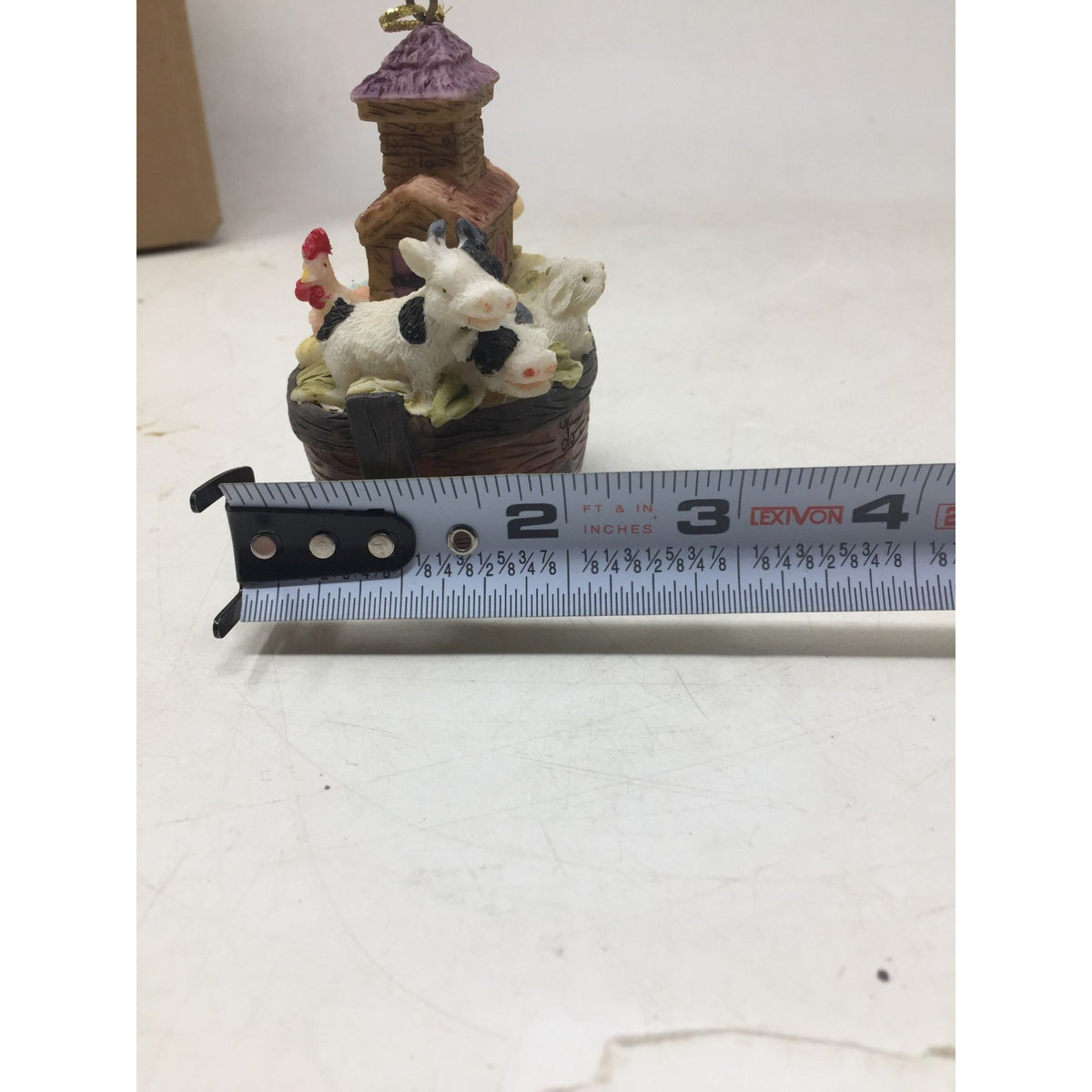 Noah's Ark Figurine Ornament unbranded  A+ Stuff Holiday Ornaments