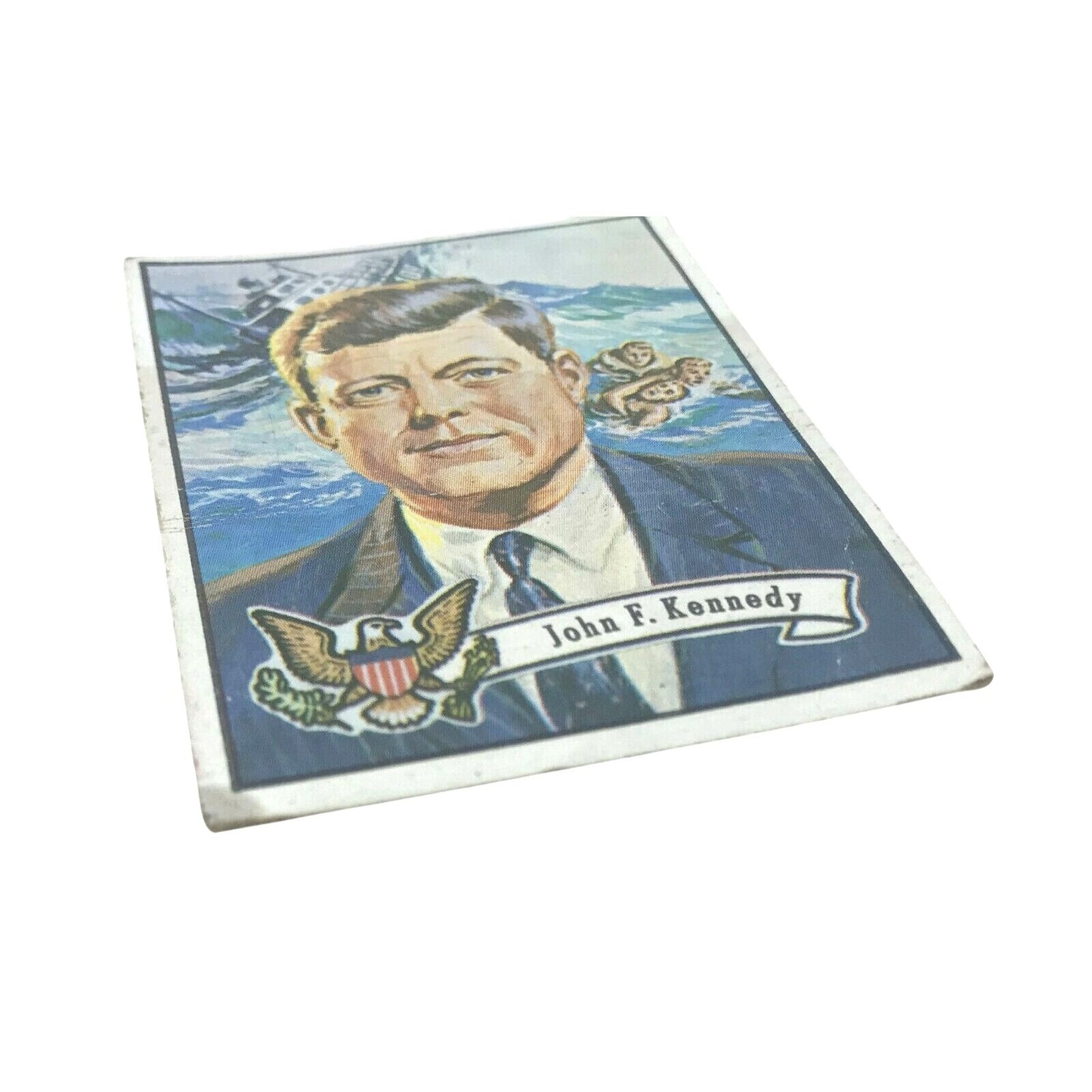 1972 Topps U.S Presidents JOHN F KENNEDY Trading Card  #34