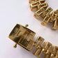 10.00 Carat Lab Created White Topaz Baguette Bracelet in Sterling w 14kt Gold Overlay - Bracelet - A+ Stuff