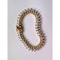 10.00 Carat Lab Created White Topaz Baguette Bracelet in Sterling w 14kt Gold Overlay - Bracelet - A+ Stuff