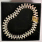 10.00 Carat Lab Created White Topaz Baguette Bracelet in Sterling w 14kt Gold Overlay - Bracelet - A+ Stuff