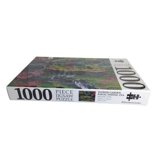 1000 Piece Jigsaw Puzzle ''Flower Garden Kauai, Hawaii, USA'' - A+ Stuff - Games - A+ Stuff