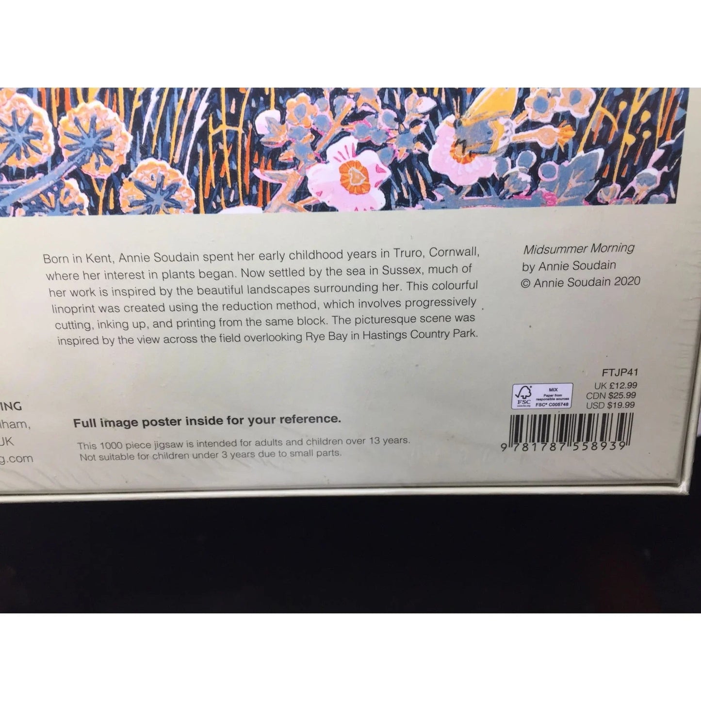 1000 Piece Jigsaw Puzzle - Mid Summer Morning (new) - A+ Stuff - Games - A+ Stuff