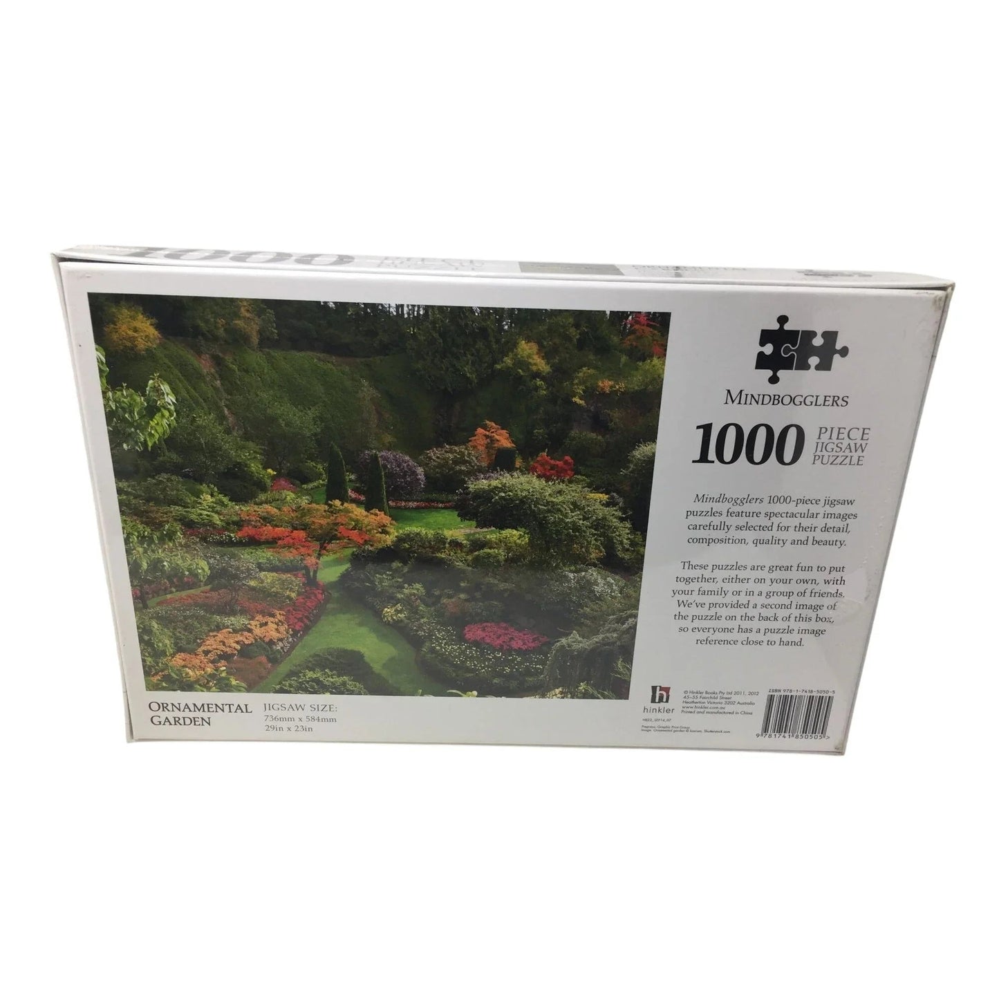1000 Piece Jigsaw Puzzle ''Ornamental Garden'' (new) - A+ Stuff - Games - A+ Stuff