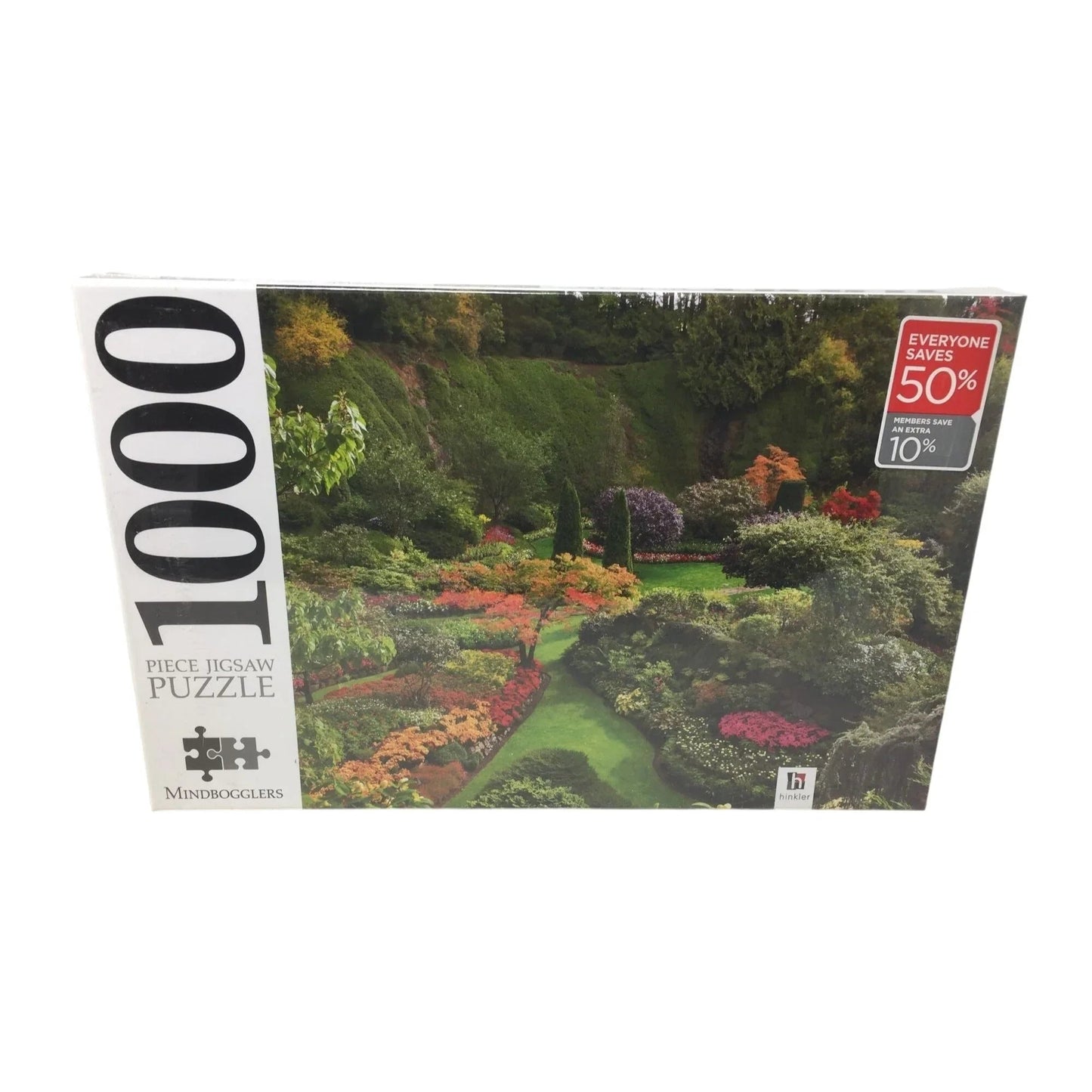 1000 Piece Jigsaw Puzzle ''Ornamental Garden'' (new) - A+ Stuff - Games - A+ Stuff