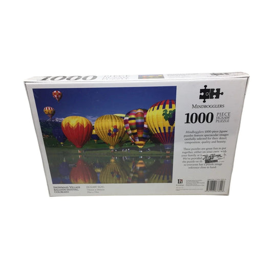 1000 Piece Jigsaw Puzzle ''Snowmass Village Balloon Festival Colorado'' (New) - A+ Stuff - Games - A+ Stuff