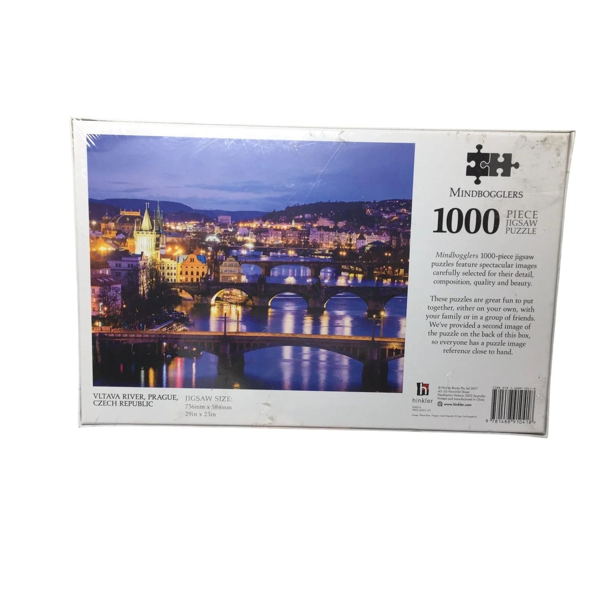 1000 Piece Jigsaw Puzzle ''Vltava River, Prague, Czech Republic'' (New) - A+ Stuff - Games - A+ Stuff
