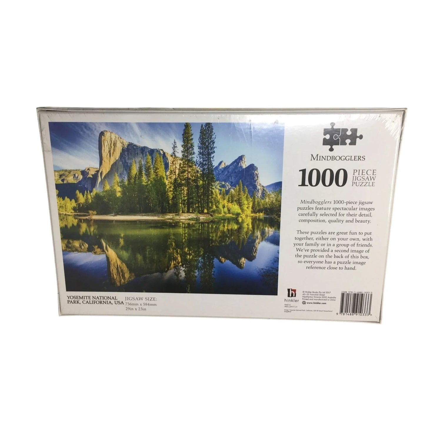 1000 Piece Jigsaw Puzzle ''Yosemite National Park California USA'' - A+ Stuff - Games - A+ Stuff