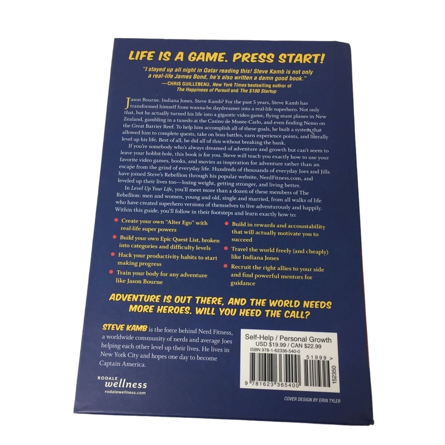 Level Up Your Life book by Steve Kamb