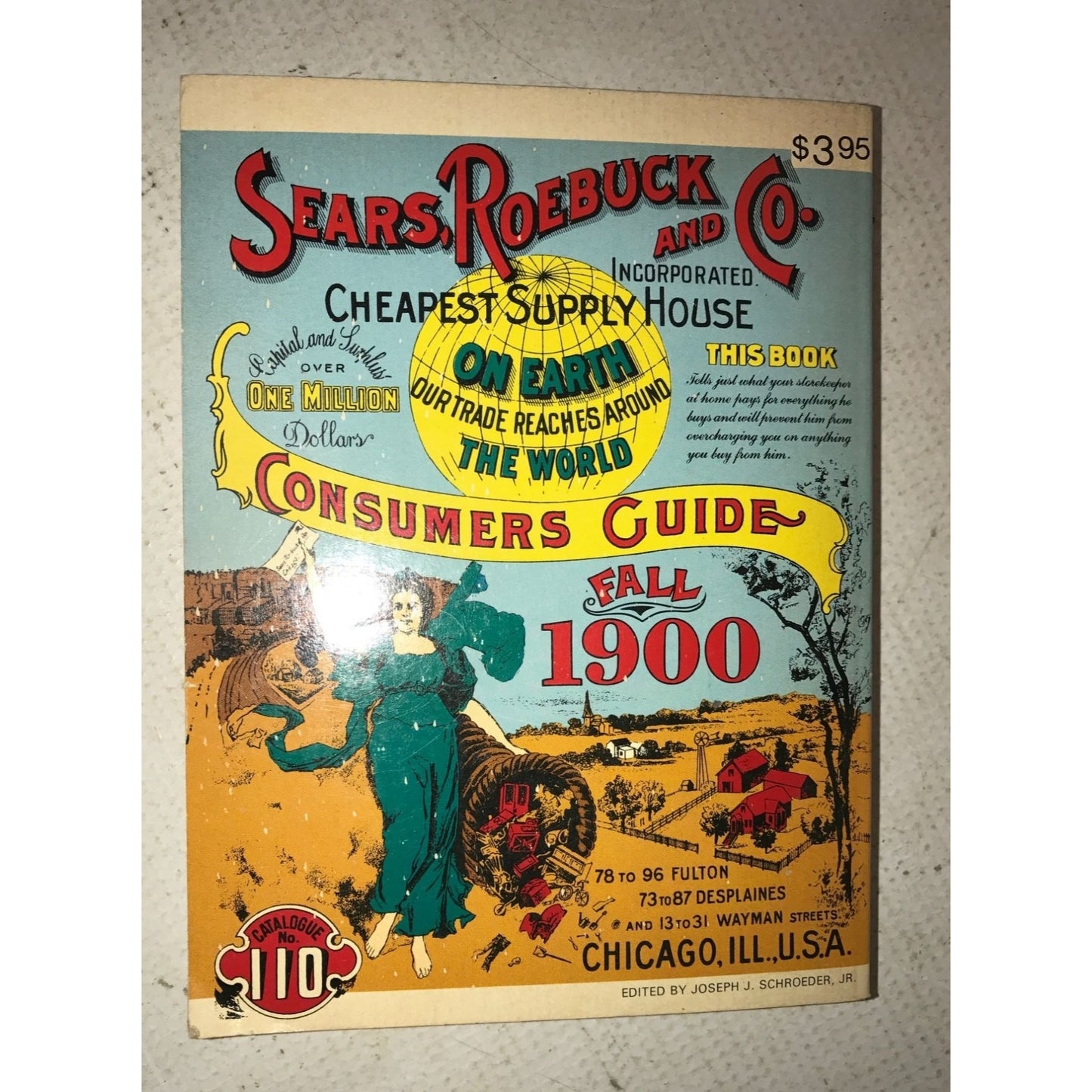 Fall 1900 Catalogue SEARS ROEBUCK & CO. Consumers Guide No 110