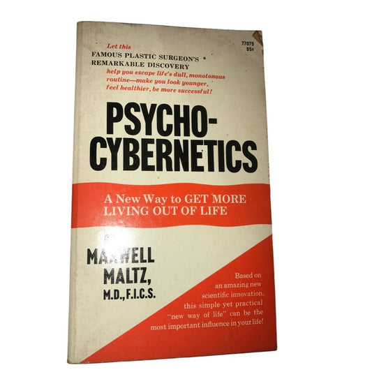 Psycho- Cybernetics Paperback book by Maxwell Maltz