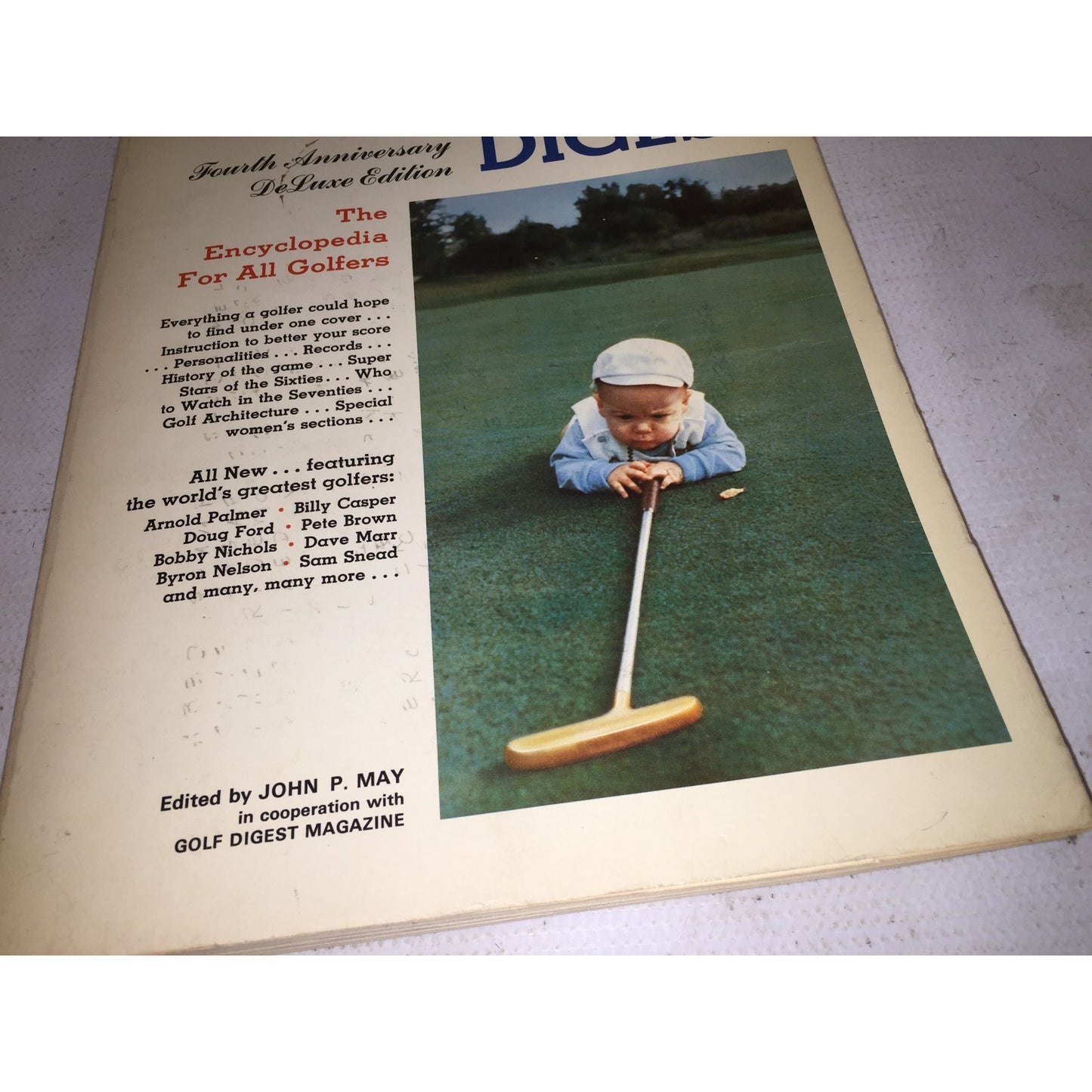 Vintage Golfer's Digest Magazine Book by John May