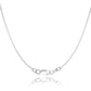 Longer Chain - Solid 925 Sterling Silver Chain Necklace for Women Girls, 0.8mm Box Chain Lobster Claw Clasp-Super Thin & Strong Necklace