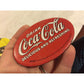 Vintage Coca Cola Circular Disc Magnet & Coca Cola Cup Magnet