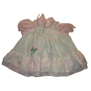 Vintage Baby Girl Dress/Shirt Size 18 Months- Made in Philippines