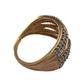1/2 Carat Natural Diamond Braided Woven Paths Ring Size 7 - Unbranded - Diamond Ring - A+ Stuff