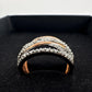 1/2 Carat Natural Diamond Braided Woven Paths Ring Size 7 - Unbranded - Diamond Ring - A+ Stuff