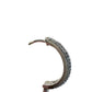 1/2 Carat Natural Diamond Hoop Earrings in Sterling Silver - Unbranded - Diamond Earrings - A+ Stuff