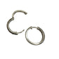 1/2 Carat Natural Diamond Hoop Earrings in Sterling Silver - Unbranded - Diamond Earrings - A+ Stuff