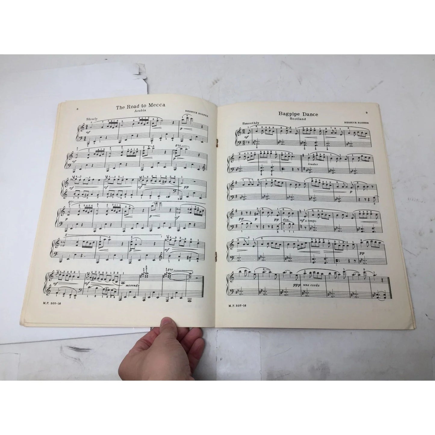 12 Travel Tunes by Bernice Rosner - A+ Stuff - SHEET MUSIC - A+ Stuff