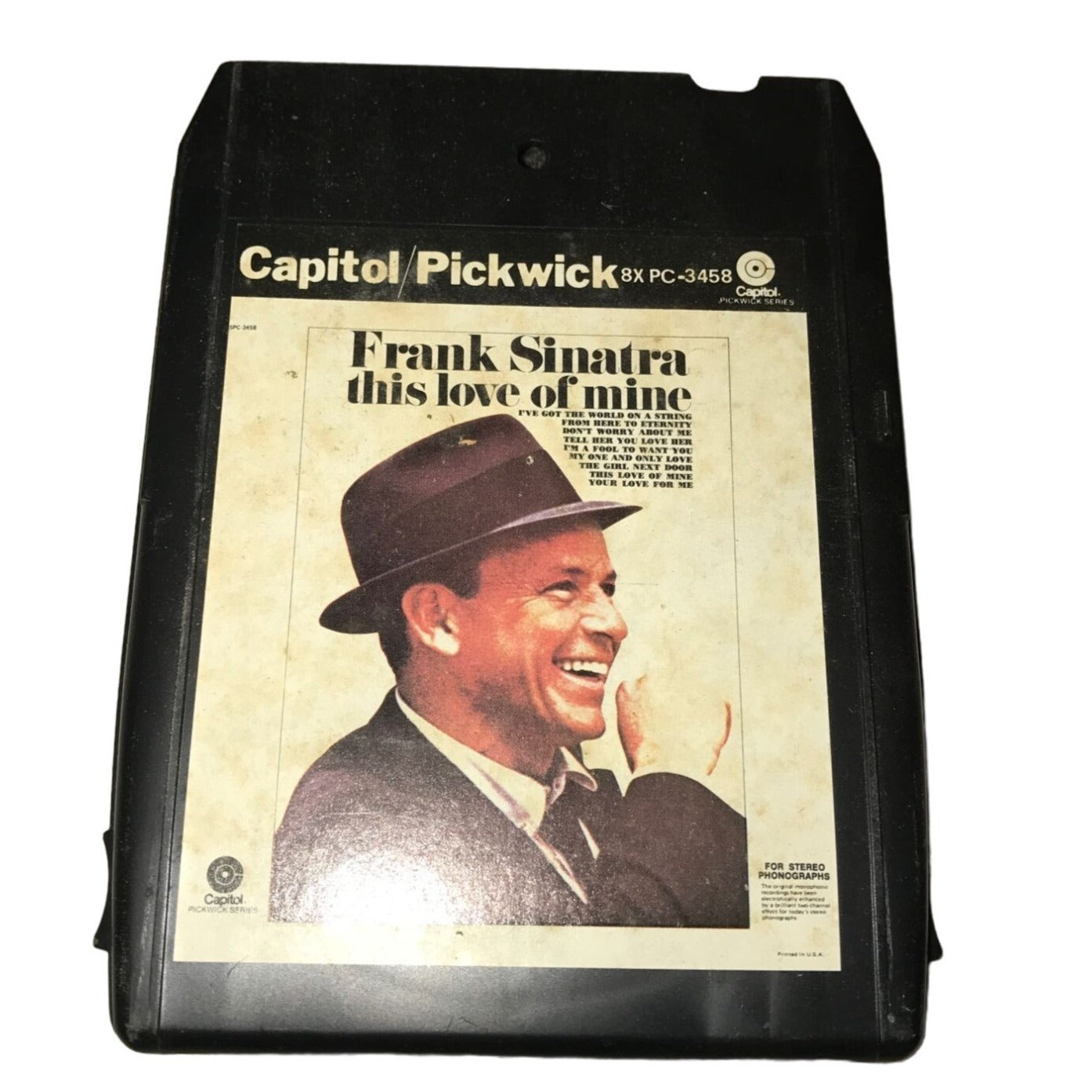 Vintage 8 Track Tape - Frank Sinatra This Love of Mine