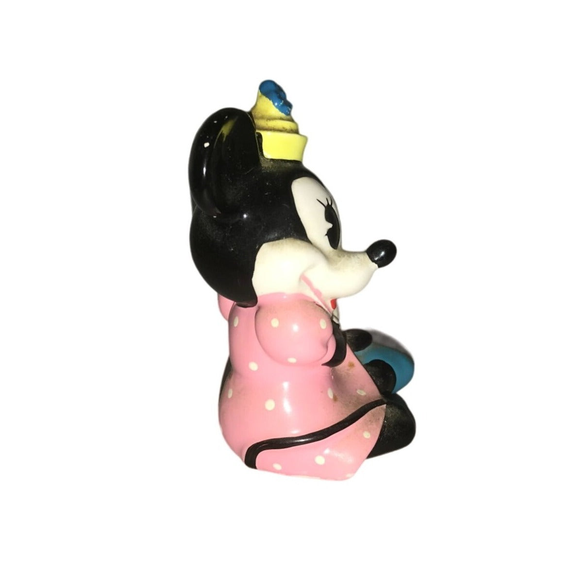 Vintage Disney Collectible Minnie Mouse Figurine- Retro Style