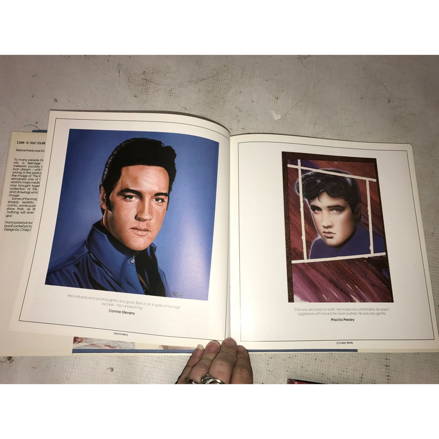 Elvis in Art Compiled by Roger G. Taylor Hardback Book