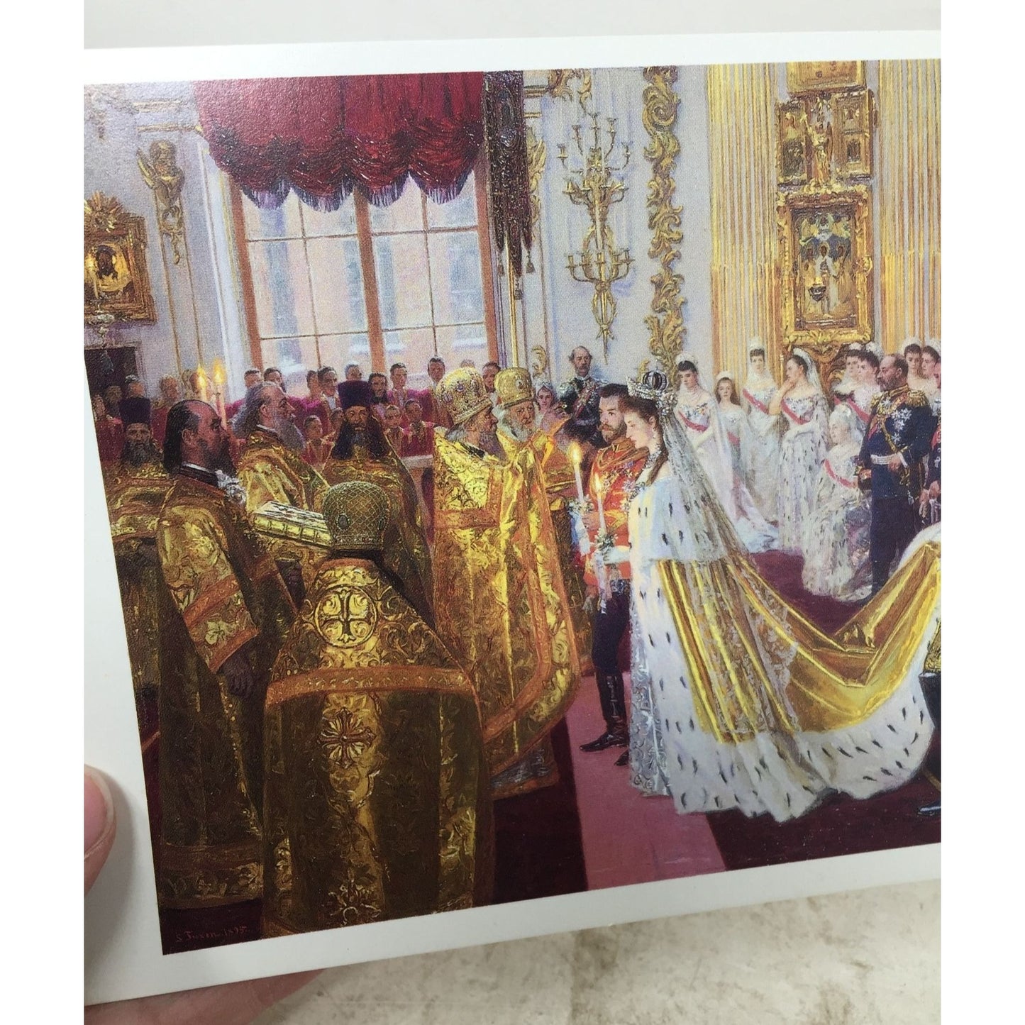 Nicholas & Alexandra The Wedding of Emperor Nicholas II & Empress Alexandra Post Card