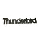 Thunderbird Silver Vehicle Hood Ornament/Auto Emblem