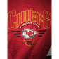 Logo 7 Chiefs Kansas City NFL Men's Size large Red Tee Shirt