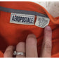 Mens Aeropostale Crewneck/Sweater Size XL Orange with Stripes in the Middle