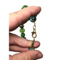 Women's Blue/Green Beaded Bracelet with Clasp