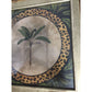 Kirkland's Wood Framed Wall Art/Home Decor with Palm Tree & Cheetah Print Pattern