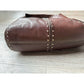 Michael Kors Brown Leather Studded Hobo Bag - Beautiful!