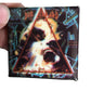 Set of 2 Def Leppard Band Squared Fan Collectible Button Pins