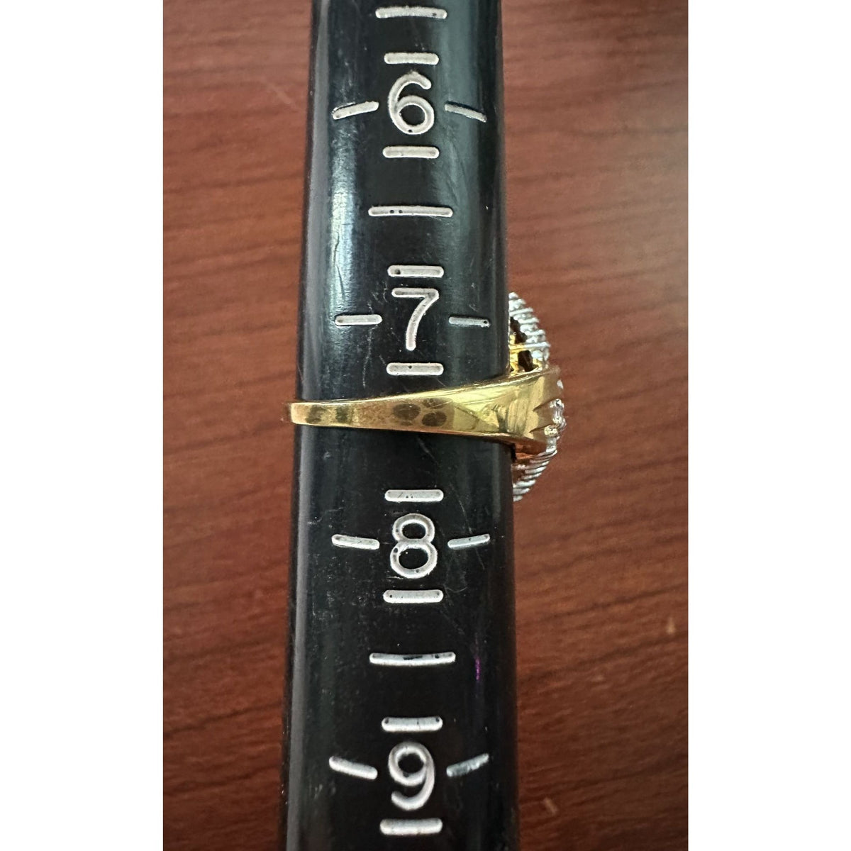 1/2 Carat Marquise Lab Created Diamond Ring with Gold Plating Size 7.25-7.5 A+ Stuff  A+ Stuff