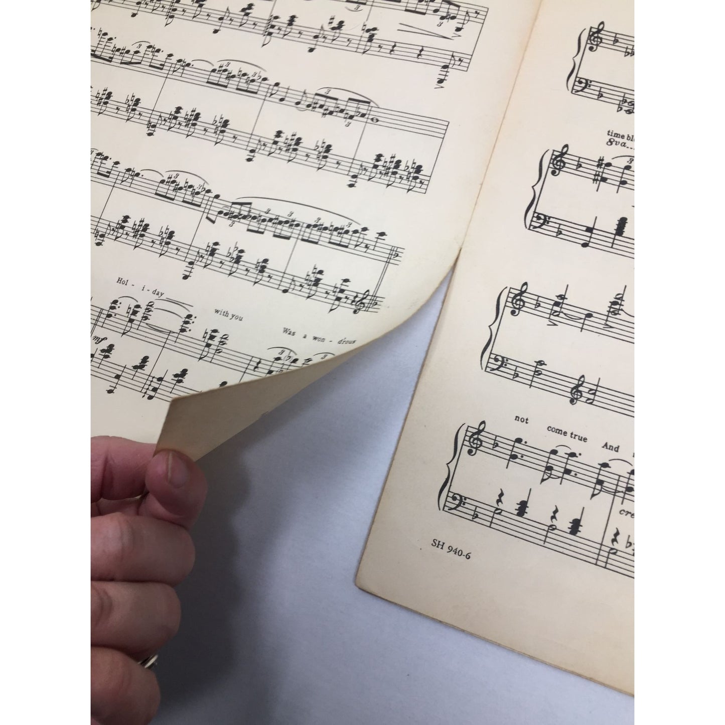 ''HOLIDAY'' Sheet Music by Mort Dixon and Ethel Ponce