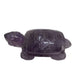 Small Carved Purple Marbled Turtle/Tortoise Figurine