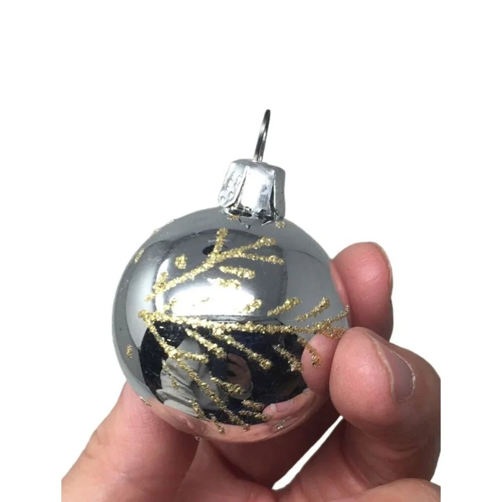 15 Assorted Gold Tone Christmas Tree Ornaments - A+ Stuff
